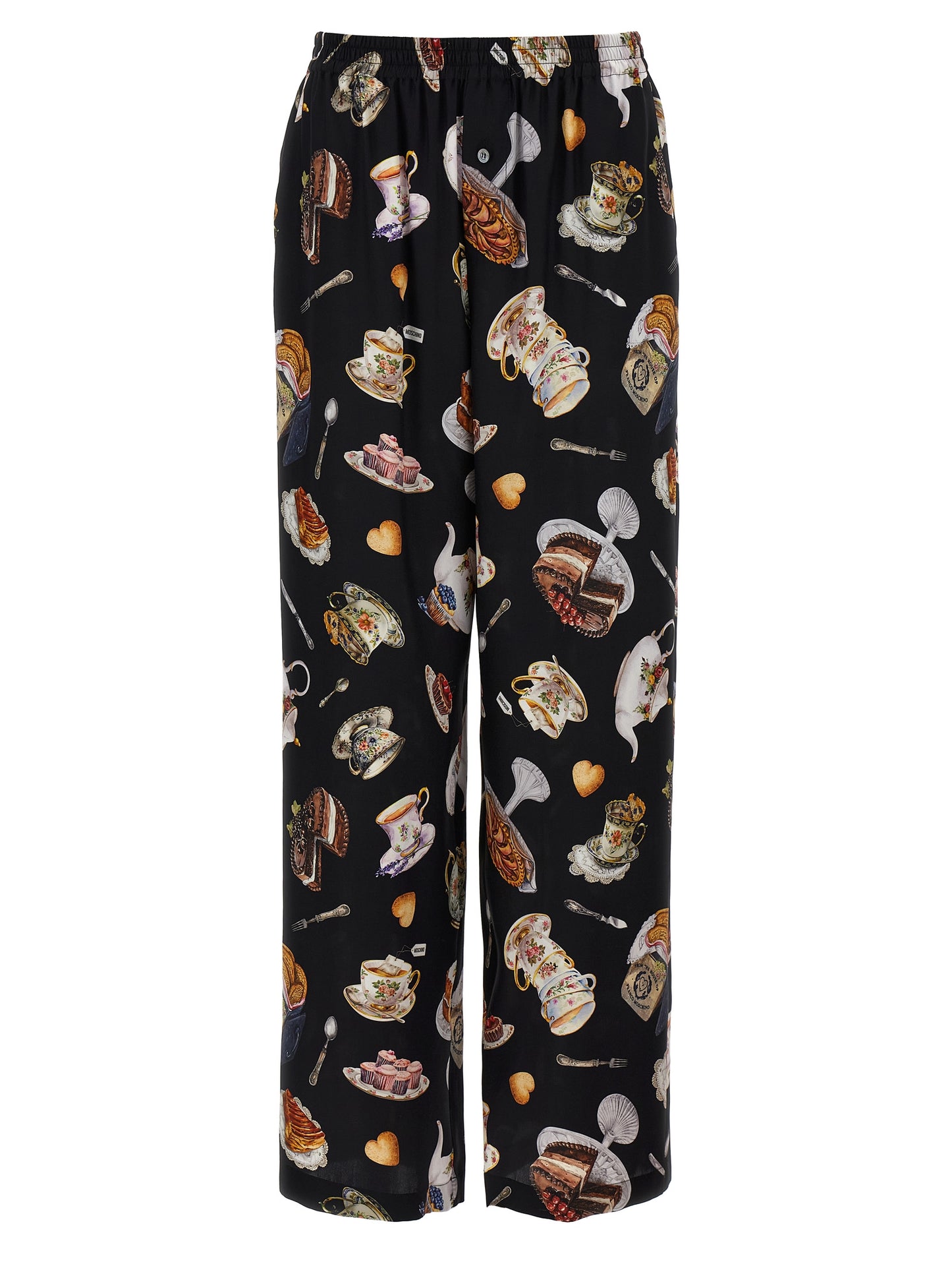 'Tea time' print pants Pants