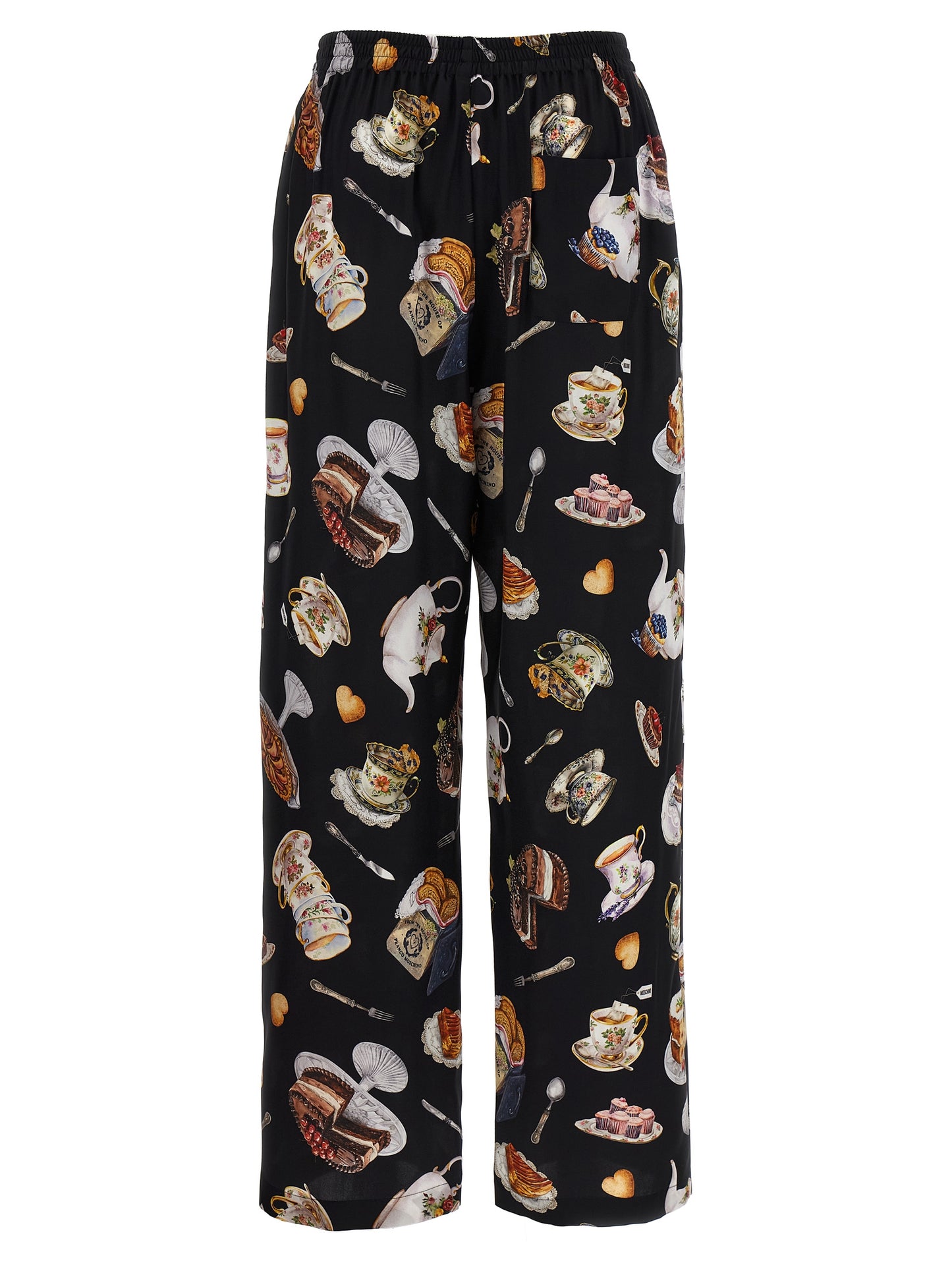 'Tea time' print pants Pants