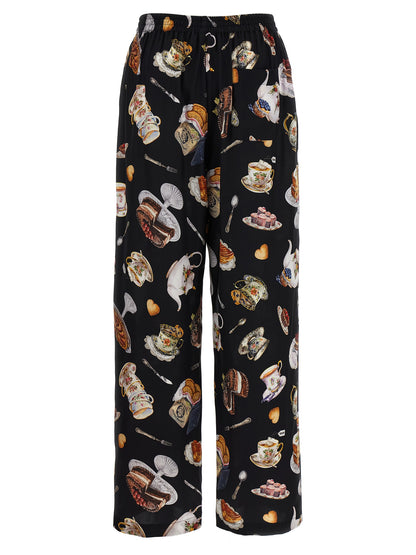 'Tea time' print pants Pants