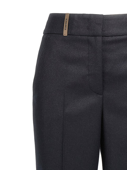 Lurex flannel pants Pants