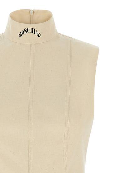 Rough canvas dress Dresses