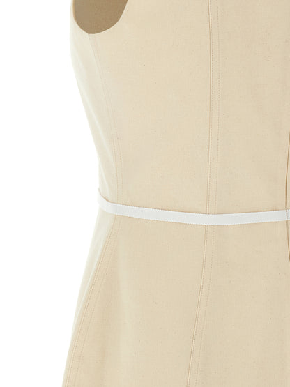 Rough canvas dress Dresses