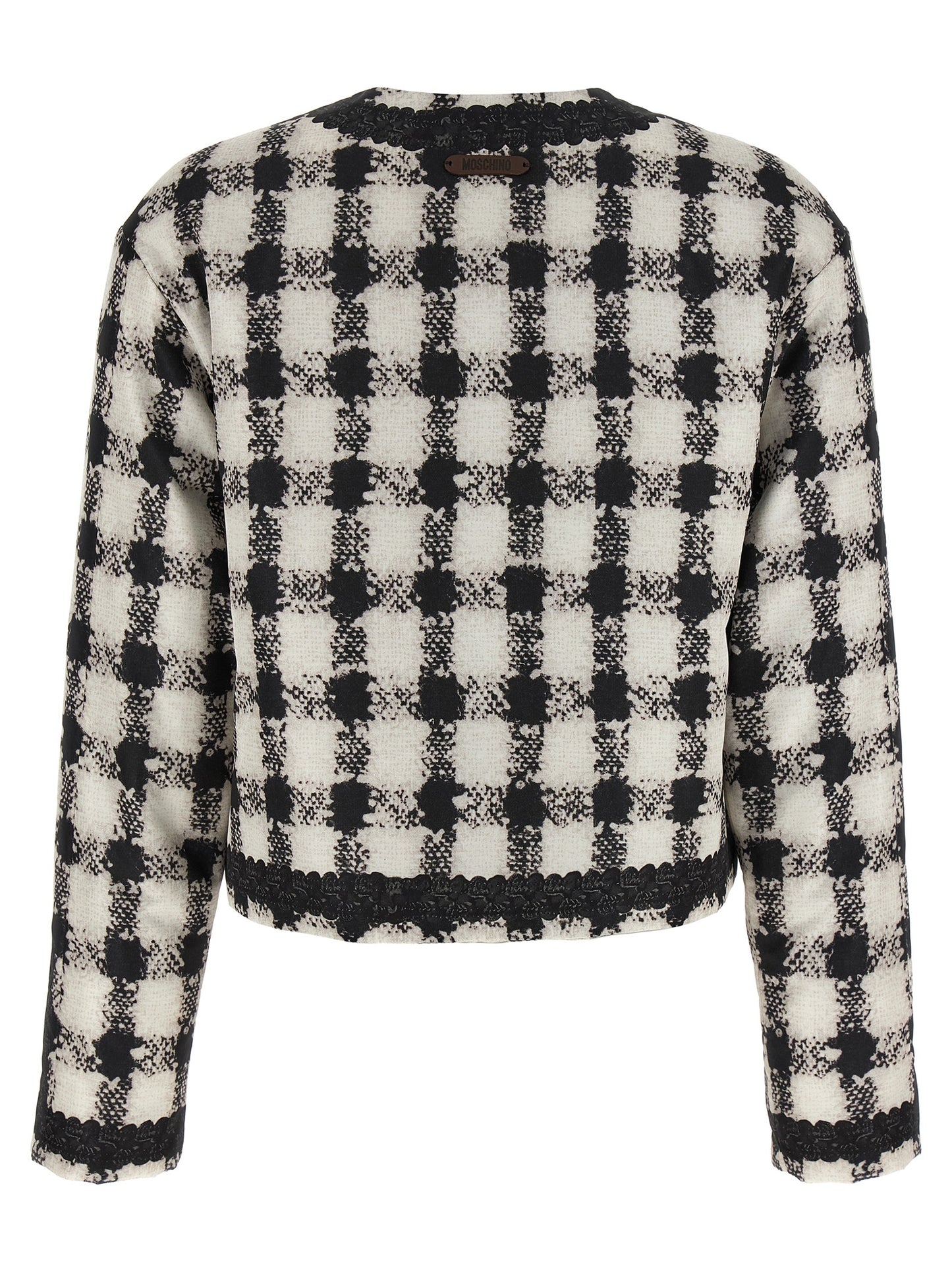 'Texture' print jacket Casual jackets, parka