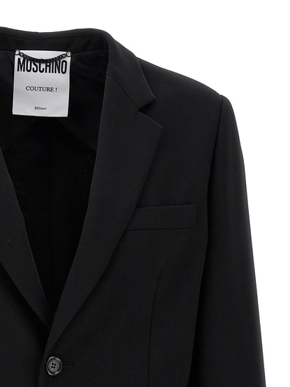 Single-breasted martingale blazer Blazer and Suits