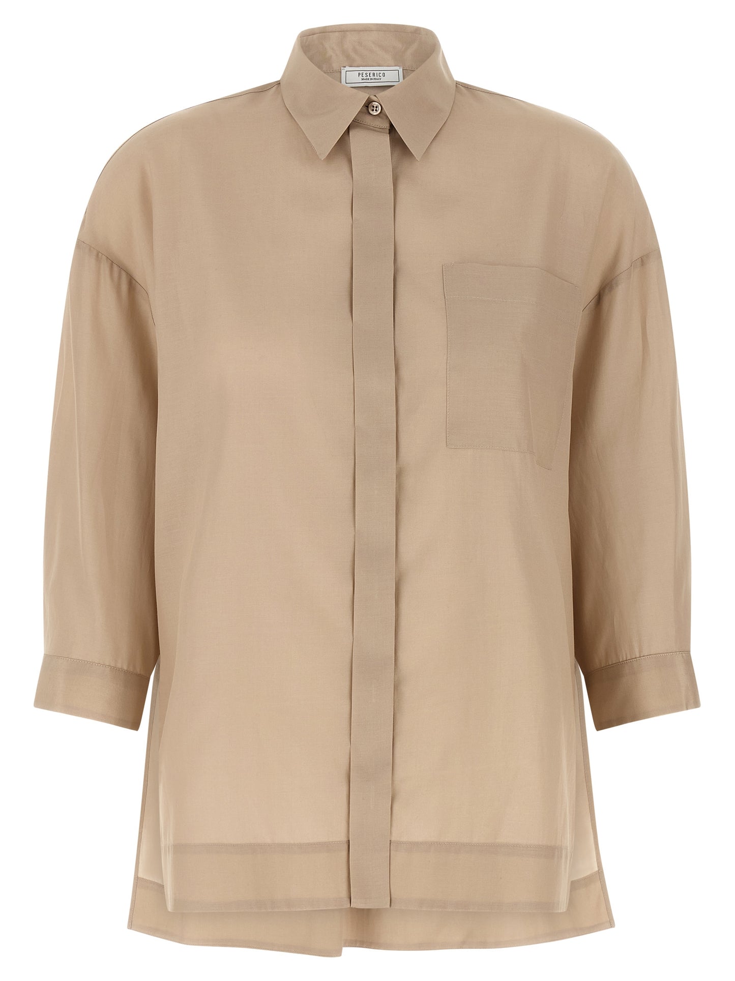 Asymmetric hem shirt Shirt, blouse