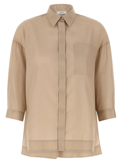 Asymmetric hem shirt Shirt, blouse