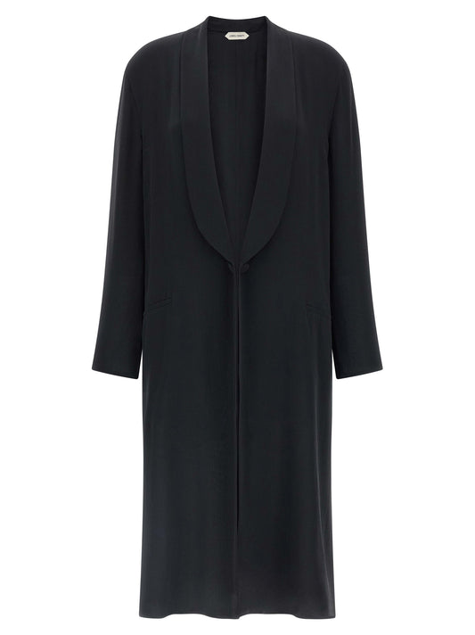 Silk georgette coat Coats, trench coats