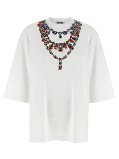Jewel print T-shirt T-shirt