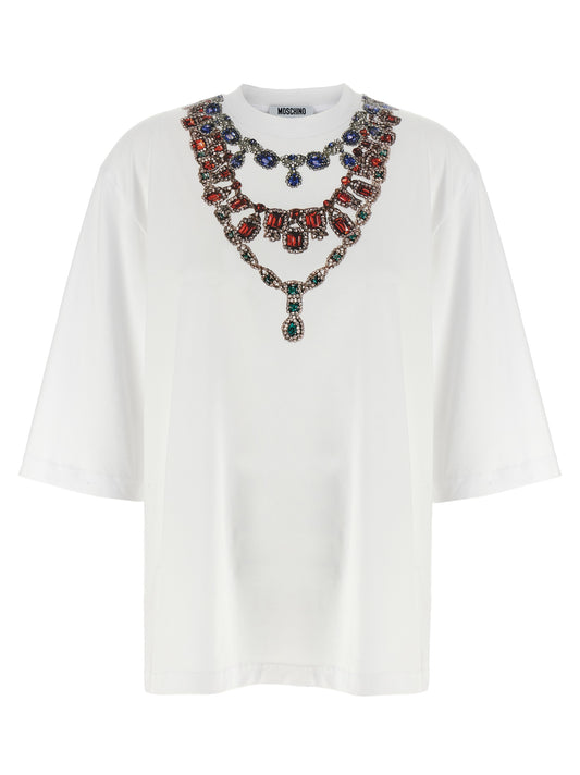 Jewel print T-shirt T-shirt