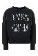 Anine Bing Harry shrunken sweatshirt la - vintage black