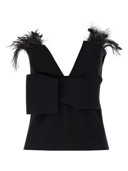 Feather top Tops