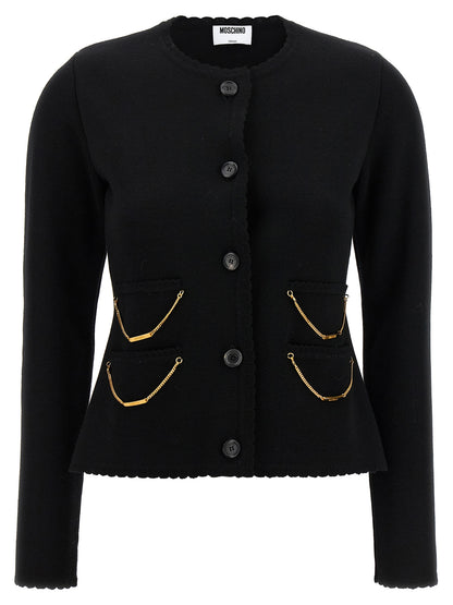 Chain cardigan Sweater, cardigans