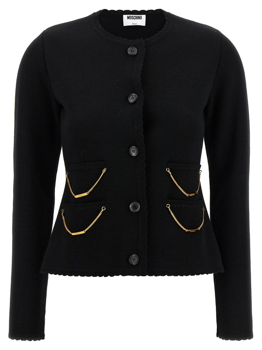 Chain cardigan Sweater, cardigans