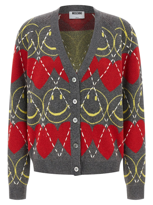 'Smiley®' cardigan Sweater, cardigans