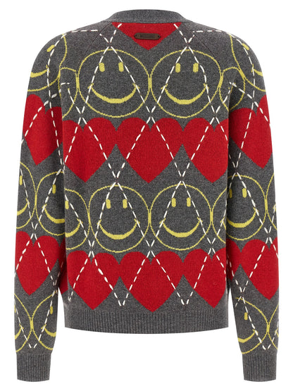 'Smiley®' cardigan Sweater, cardigans