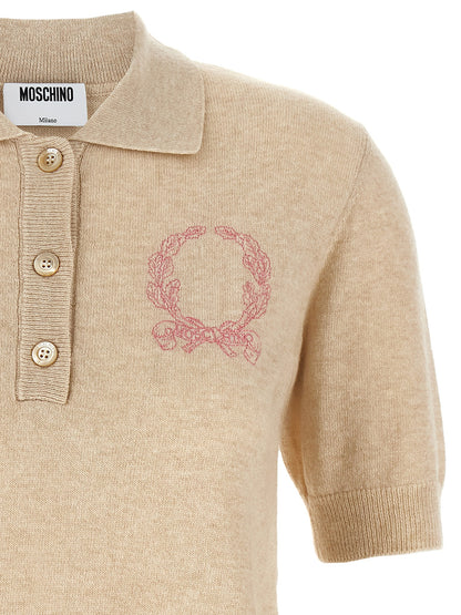 Polo embroidery sweater Sweater, cardigans