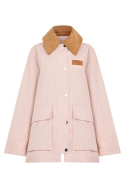 GANNI Jacket with contrast collar