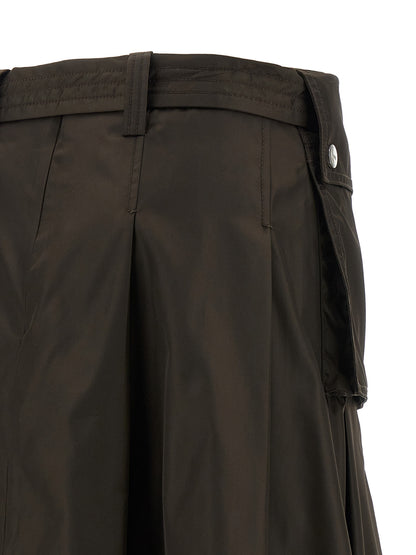 'Duchesse Nylon Pleated' skirt Skirts