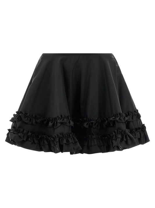'Duchesse Nylon Mini Frill' skirt Skirts