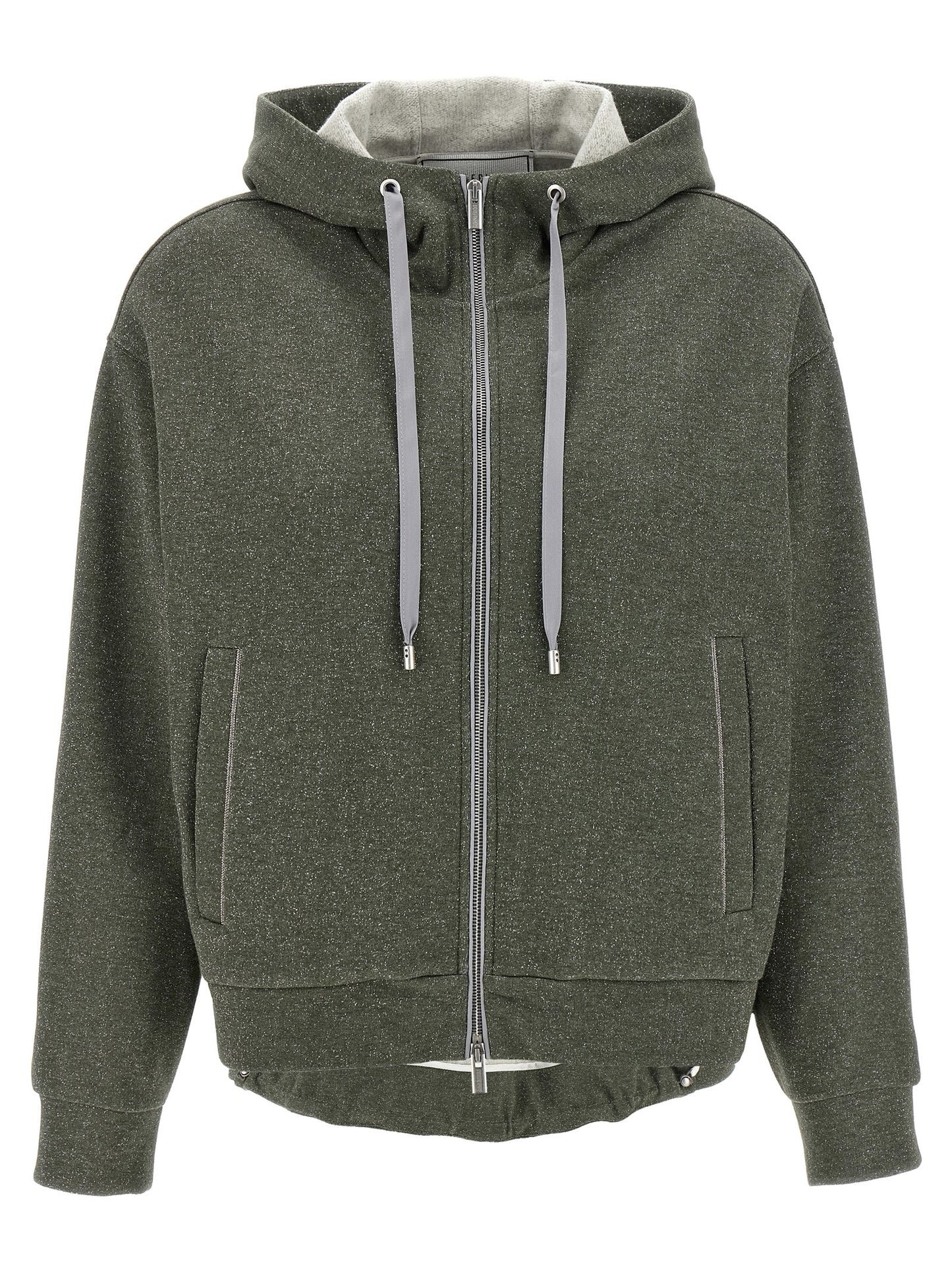 Lurex hoodie Sweatshirt