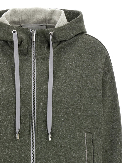 Lurex hoodie Sweatshirt