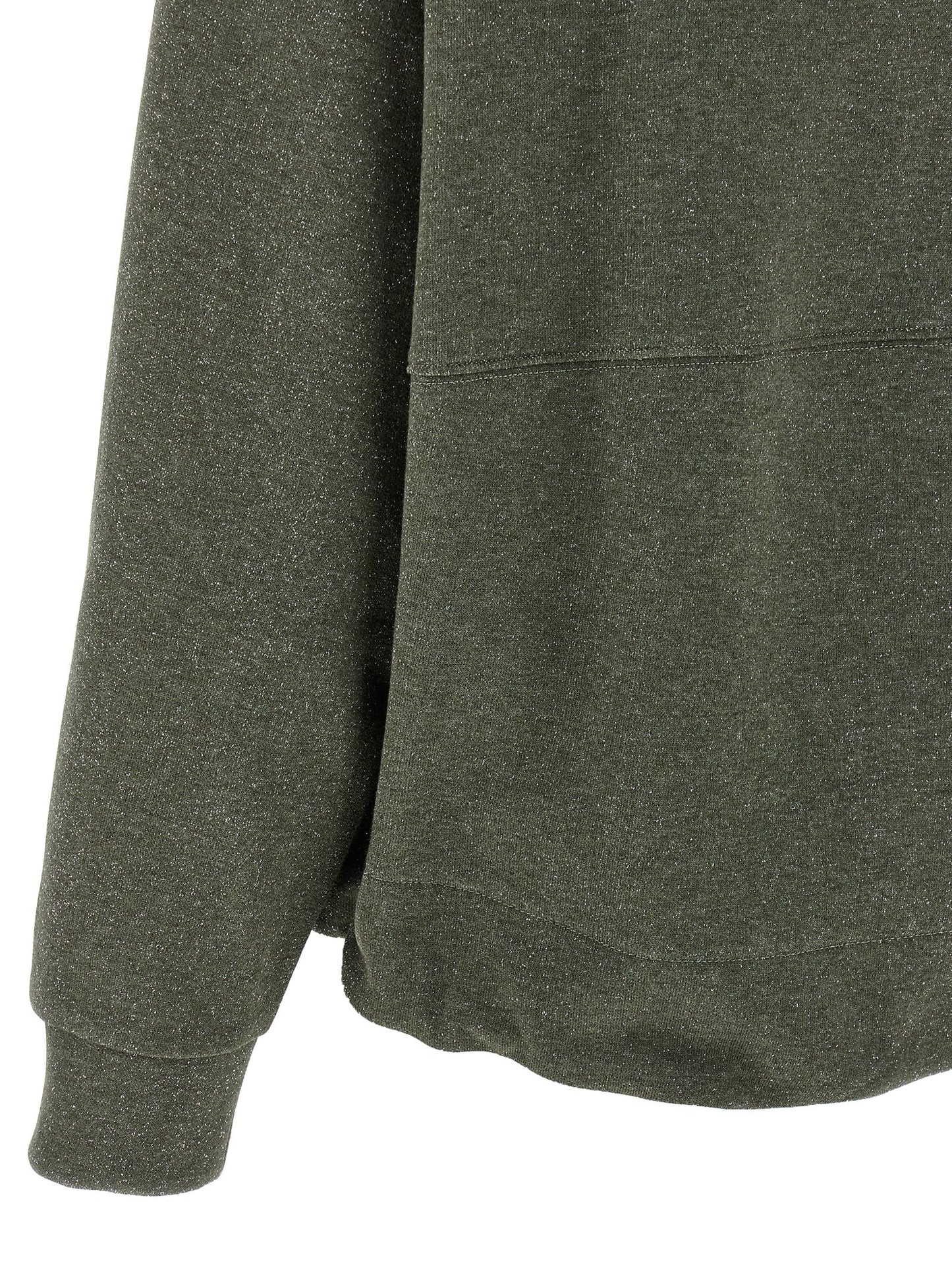 Lurex hoodie Sweatshirt