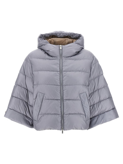 Cape down jacket Casual jackets, parka