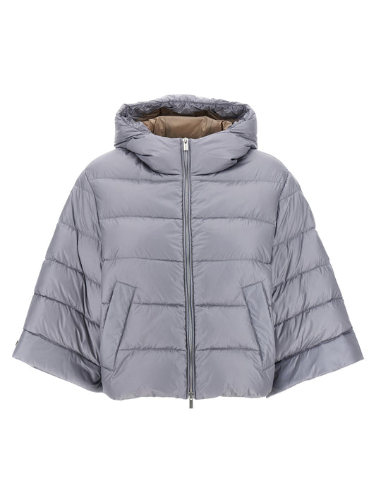 Cape down jacket Casual jackets, parka