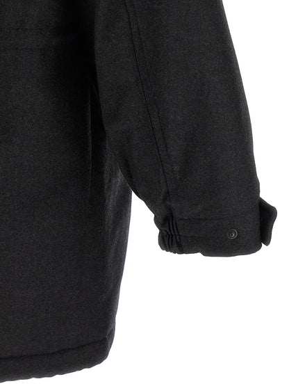 Flannel jacket Down jacket, Parka, Casual jackets