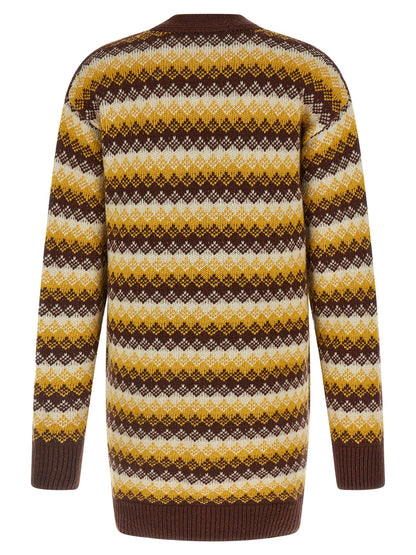 Jacquard cardigan Sweater, cardigans