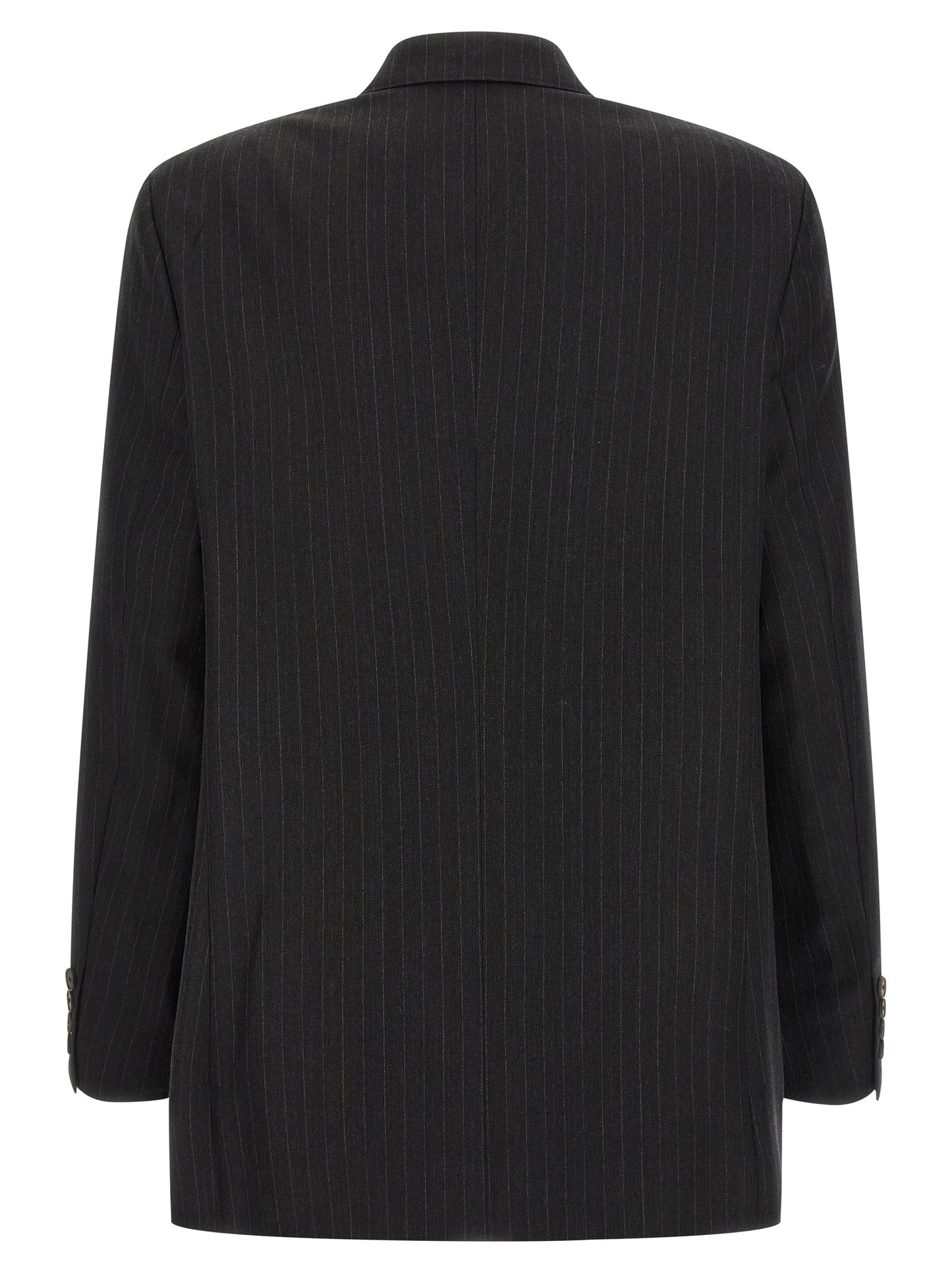 Pinstriped long blazer Blazer, suits