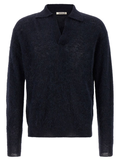 Tam yarn polo shirt Polo