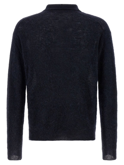 Tam yarn polo shirt Polo