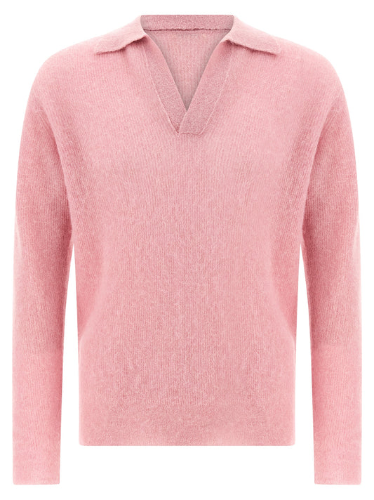 Tam yarn polo shirt Polo