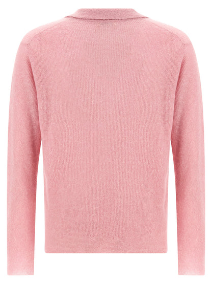Tam yarn polo shirt Polo