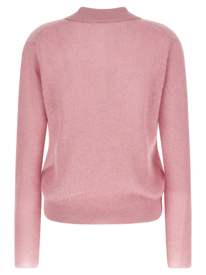 Tam yarn polo shirt Polo
