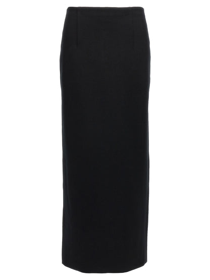 Double face knit skirt Skirts
