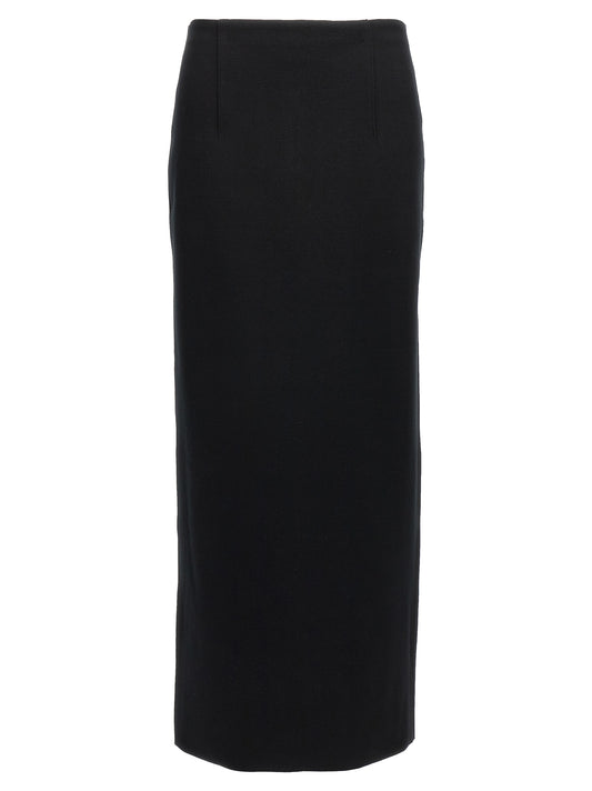 Double face knit skirt Skirts