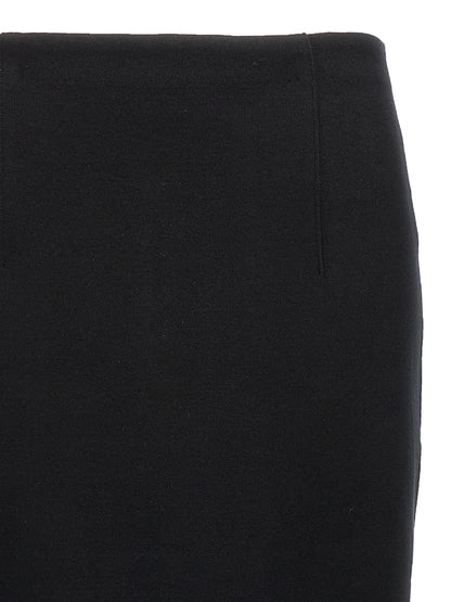 Double face knit skirt Skirts