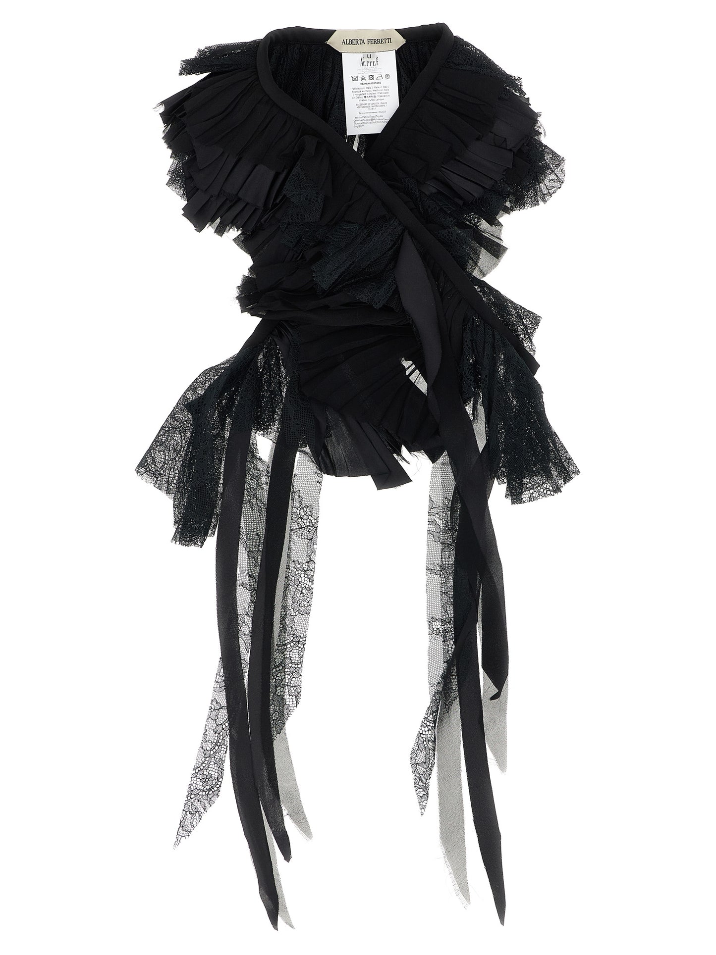 Georgette collar Capes