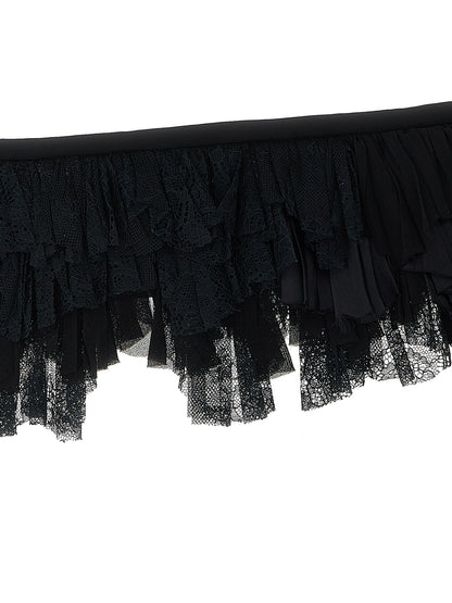 Georgette collar Capes