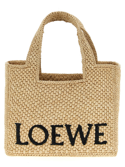 Shopping 'Medium Loewe Font' capsule Paula's Ibiza Tote bag