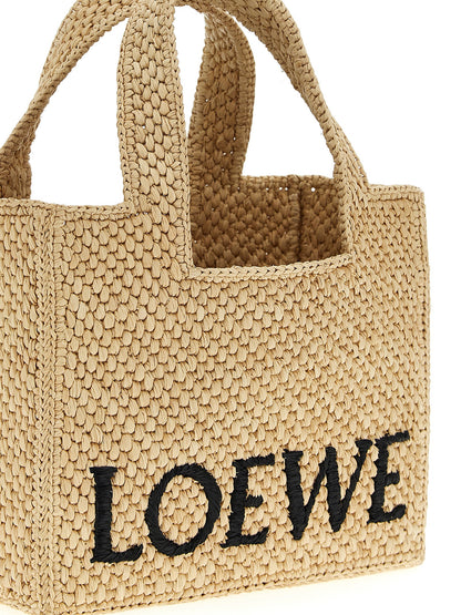 Shopping 'Medium Loewe Font' capsule Paula's Ibiza Tote bag