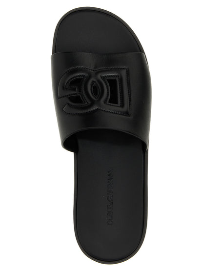 Logo slides Sandals