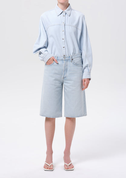 Agolde Ramona short in tangent