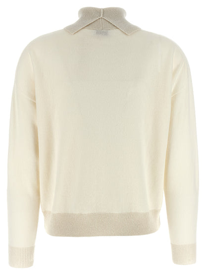 Lurex details turtleneck sweater Sweater, cardigans