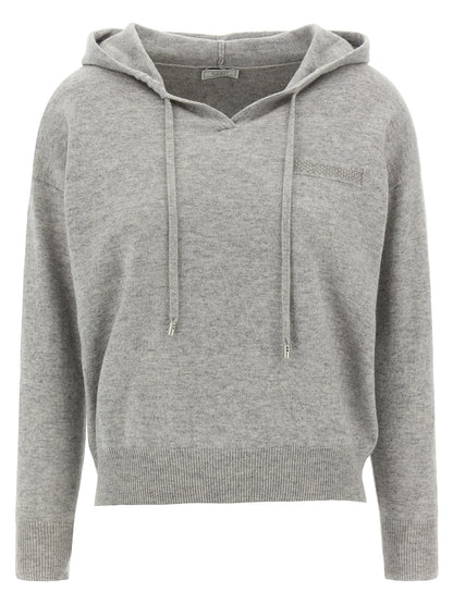 'Punto Luce' hooded sweater Sweater, cardigans