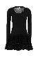 Alaia Ruffle dress ls