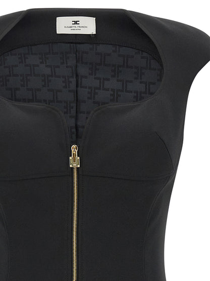 Heart-shaped neckline dress Dresses