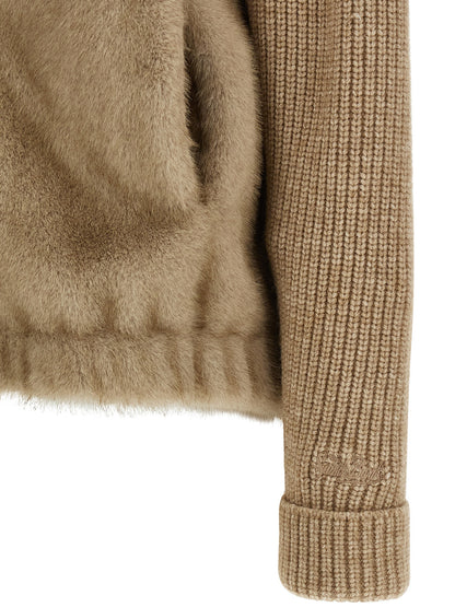 Faux fur bomber jacket  Fur